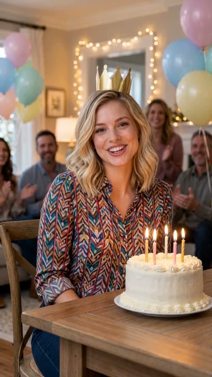 Birthday Rap — example frame