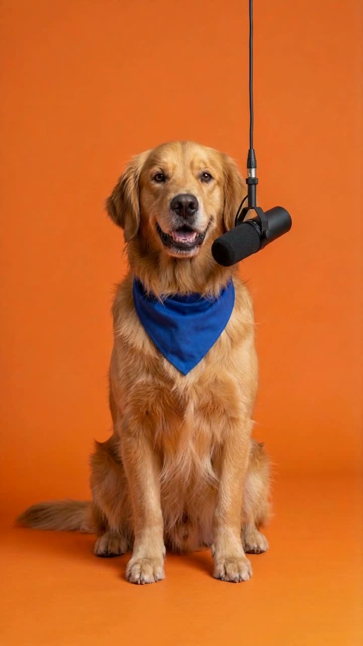 Pet Rapper — frame from the generated example