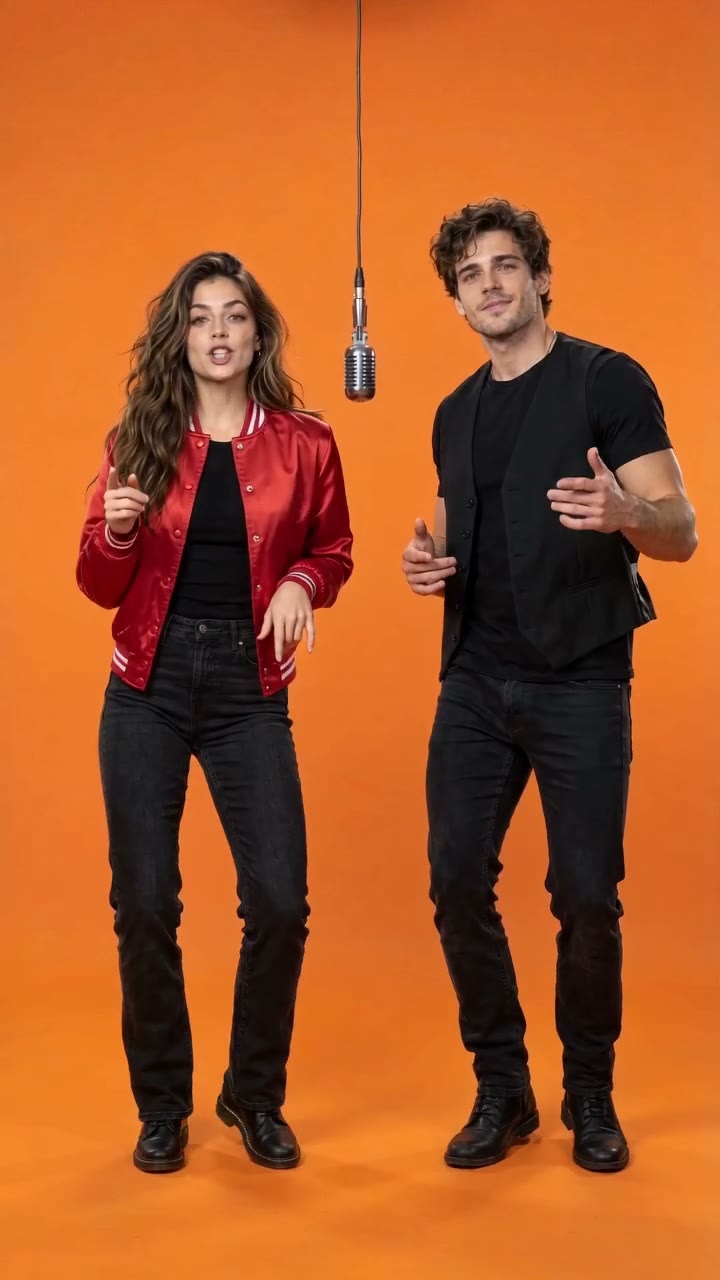 Shared Mic Duo — example frame